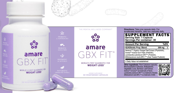 Amare Global introduced GBX FIT The World s first QUADbiotic for